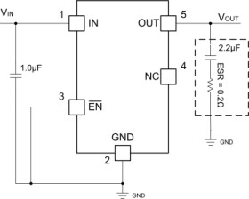 50-mA, 10-V, low-IQ, low-dropout voltage regulator