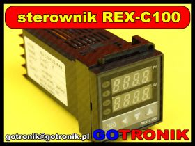 Sterownik REX-C100M M*AN regulator termoregulator z wyjściem przekaźnikowym
