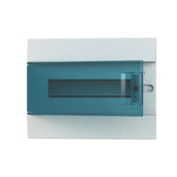 Rozdzielnica modułowa podtynkowa Mistral41F 1x12 12M IP41 63A II klasa drzwi transparentne N+PE śrubow 41A12X12A 1SLM004101A1203