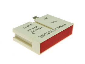 Kontrolka LED czerwona - 9.5x38mm - 28V