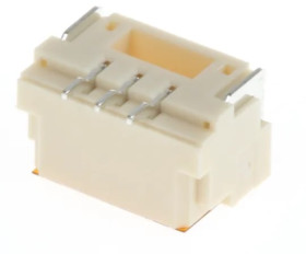 Wtyk PCB 3-pinowe raster: 1.25mm -rzędowe RS PRO Montaż powierzchniowy Męski 1A 50V