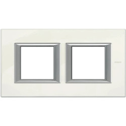 AXOLUTE Ramka 2x2-modułowa pozioma BIAŁA LAK HA4802M2HBG