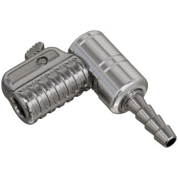 Sealey PCL6AT 90&#xB0; Angled Swivel Tyre Inflator Clip-On Connector 6mm Bore