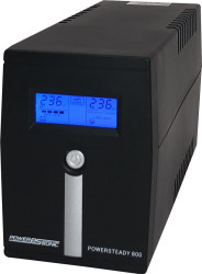 UPS, 800VA, 800VA, Uwe 110/120 V ac, 220 → 240 V ac, Power Sonic, PowerSteady 800