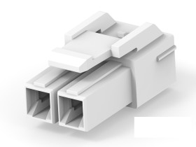 Wzmocnione złącze zasilania 2-pinowe TE Connectivity 600 V AC Żeński