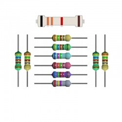 10x rezystor 3.3K tolerancja 1% moc 1/4W 3K3