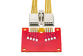 Złacze krawędziowe PCB 6-pinowe, raster 2mm , 1-rzędowe, 3A, Molex, seria EDGELOCK