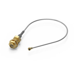 Kabel koncentryczny złącze A RP-SMA złacze B UMRF długość 250mm Z zakończeniem