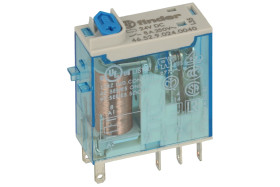 Przekaźnik; elektromagnetyczny miniaturowy; 46.52.9.024.0040; 24V; DC; 2 styki przełączne; 8A; 250V AC; do gniazda; do druku (PC