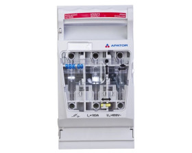 Rozłącznik izolacyjny bezpiecznikowy 160A RBK 00 W /zaciski mostkowe 4-50mm2/ 63-823333-141