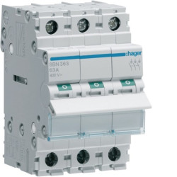 FR 303 63A rozłącznik 3P SBN363 HAGER