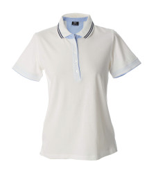 RODI LADY WHITE POLO IN JERSEY