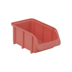 Hünersdorff 672100 Storage Bin 102x74x164mm Red TOOL BOX SIZE 2