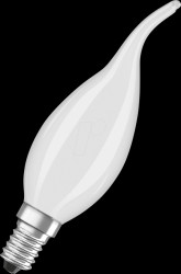 4058075434585 LED candle E14, 4,5 W, 470 lm, 2700 K, filament, dimmable