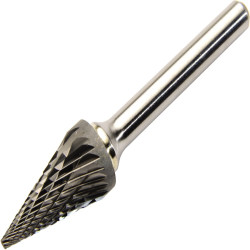 FRAISE CARBURE CONIQUE POINTUE DIAMETRE