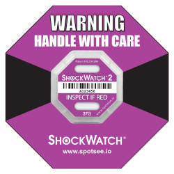 ShockWatch 2 37G Vibration - Tilt Label