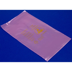 Bondline PB35 Pink Antistatic Bags 75 x 125mm (3&quot;x5&quot;) Pack Of 100