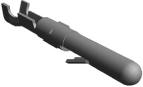 Zacisk zagniatany Męski TE Connectivity Commercial MATE-N-LOK 24AWG 0.2mm² Obudowa złącza MATE-N-LOK do zastosowań