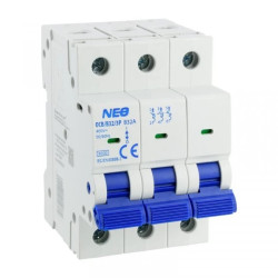 Wyłącznik nadprądowy 3P B 32A 6kA NEO OCB/B32/3P 87.640