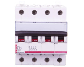 Wyłącznik nadprądowy 4P C 25A 10kA AC S314 TX3 404258