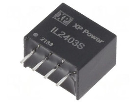 Przetwornica DC/DC 2W 24VDC / 3,3VDC 400mA SIP IL2403S