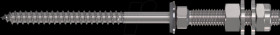 61121/3 RSB-A solar fastener with EPDM washer 19 mm, 8.4/M10 X150/50, 20