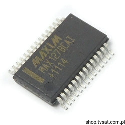 MAX127BCAI 12-Bit ADC Serial Interface SMD-SSOP28 MAXIM