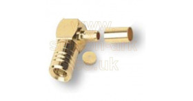 SMB right angle coax crimp plug (1169650) - multicomp