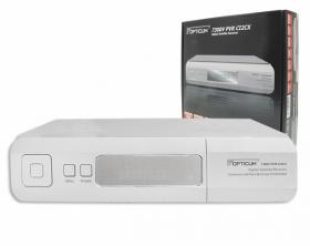TUNER SAT OPTICUM 7300CI2CX VFD srebrny