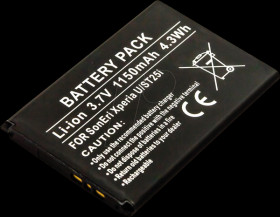 10464 Smartphone battery for Sony Ericsson devices, Li-Ion, 1150 mAh