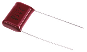 Kondensator foliowy 100nF 630V dc Panasonic Poliester rozstaw: 15mm THT ±5