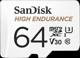 SDSQQNR-064G-GN6IA MicroSDHC memory card 64 GB, SanDisk High Endurance