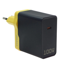 Ładowarka USB, 1x USB-C, ładowarka sieciowa, szybkie ładowanie 100W GaN FNIRSI