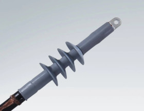 Głowica napowietrzna nasuwana z końcówkami śrubowymi, zestaw na 3 fazy, CAESK-F 24kV 120-240, 289907