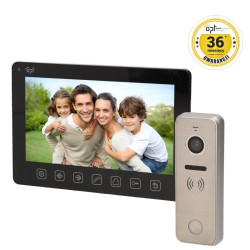 Zestaw VIDEODOMOF.EXEDRA czarny 7" OPT ORNO