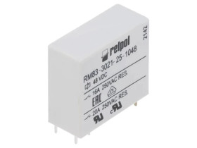 Przekaźnik: elektromagnetyczny SPST-NO Ucewki: 48VDC 16A RM83 RM83-3021-25-1048