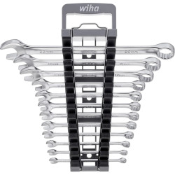 Ring spanner set, 12 pieces, 6-22 mm, 295 mm, 1490 g, 45321