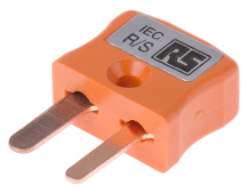 Złącze termoparowe Złącze termoparowe RS PRO do Termopara typu R/S Miniaturowe