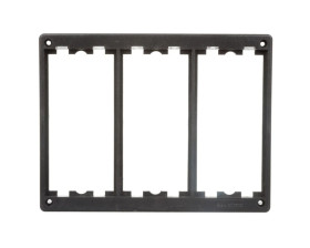 Simon Connect Ramka potrójna uniwersalna szary grafit SM302/14