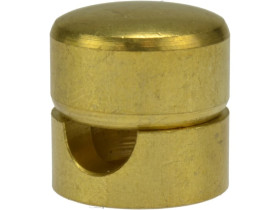 Uchwyt ozdobny do kabla ścienny sufitowy mosiądz fi: 16mm