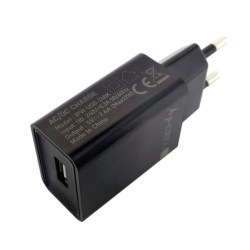 Sieciowa Ładowarka USB-A 5V 2.4A 12W max. Czarna
