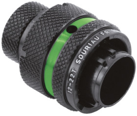 Złącze wielostykowe przemysłowe 22-pinowe Montaż na kablu Wtyczka Souriau Sunbank by Eaton