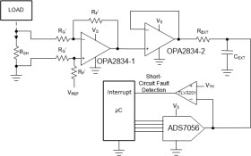 Ultra-low power, 50MHz rail-to-rail out, negative rail in, voltage-feedback op amp
