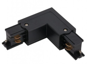 ŁĄCZNIK KĄTOWY CZARNY PRAWY CTLS POWER L CONNECTOR RIGHT BLACK 8228 Nowodvorski