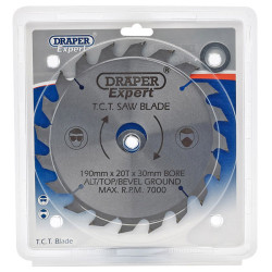 Draper Expert 09474 TCT Saw Blade 190x30mmx20t