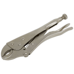 Siegen S0487 Locking Pliers 215mm Curved Jaw
