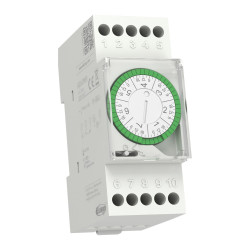 Analogowy przekaźnik czasowy z programem tygodniowym AC 230V ELKO ATS-2WR