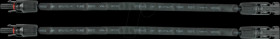 FD-MC4301 Solar window feed-through, MC4-compatible, in pairs, black
