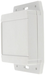 Obudowa uniwersalna Hammond Electronics, ABS, szary błyszczący, (D x S x W) 104 x 106 x 37 mm, 1 szt.