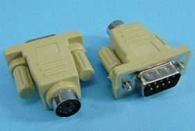 DSUB-9M-GN PS/2 ADAPTOR